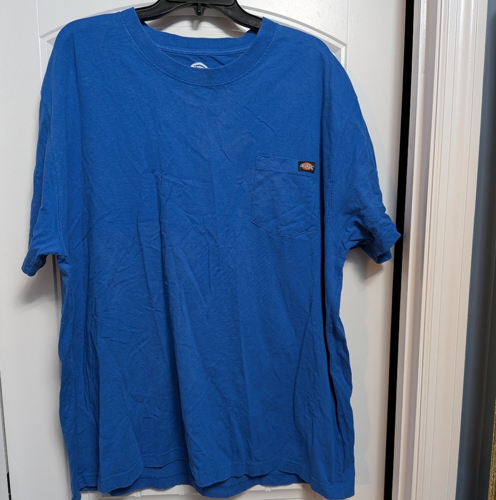Dickies Classic Blue Short Sleeve Pocket Tee